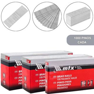 Kit 5000 Pinos 50, 40, 30, 20 e 10MM (1000uni. de cada) Para Pinadores Pneumático - MTX em Oferta na Shopee