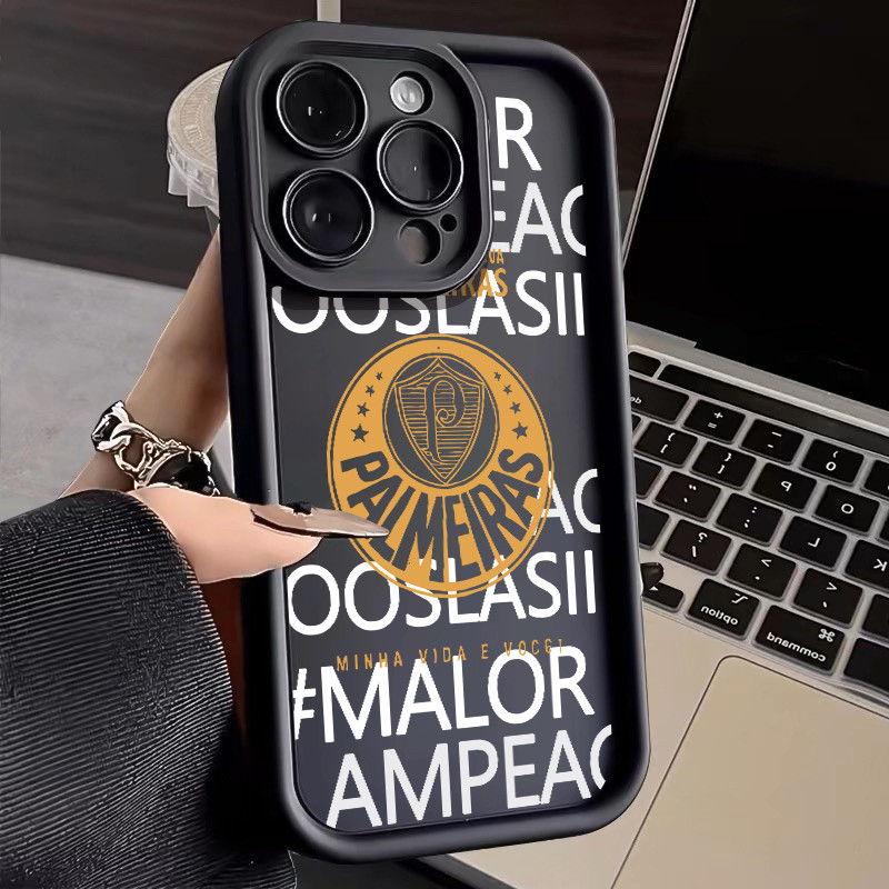 Capinha de mascote do Palmeiras para Samsung A03 A05 A12 A13 A14 A15 A32 A51 A71 A72 capa anti impacto