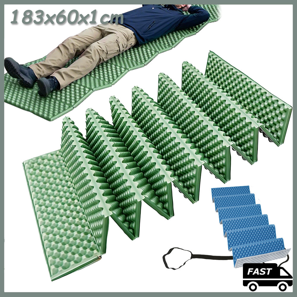 183x60x1cm Termico Camping Isolante Termico Colchonete Camping Acampamento Tapete Dobrável à Prova de Umidad