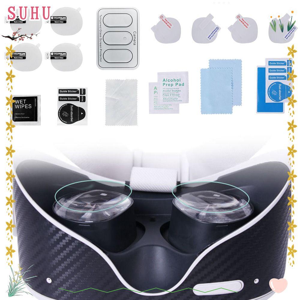 Películas Protetoras De Lente SUHU , Capa Protetora De Óculos VR Transparente Macia TPU , Para 2/Meta quest 3 em Oferta na Shopee