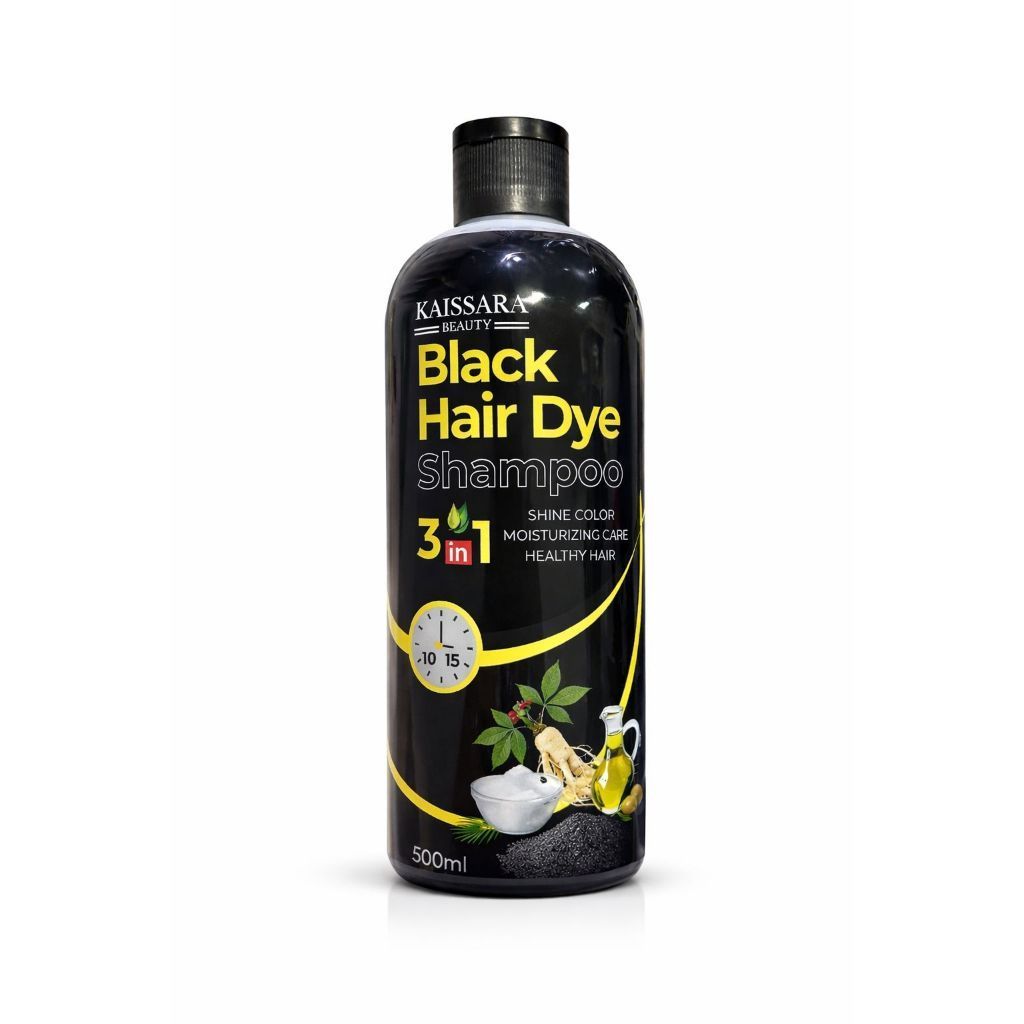 Shampoo Tonalizante Preto Grande 500 Ml Kaissara - Tintura - Preta Para Cabelos em Oferta na Shopee