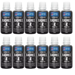 Corante Líquido Xadrez Sherwin Williams 50ml 12 Peças Preto