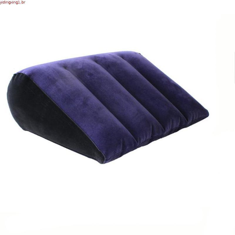 Travesseiro Inflável Estimulador Multifuncional Almofada De Apoio Para Posição De Casal