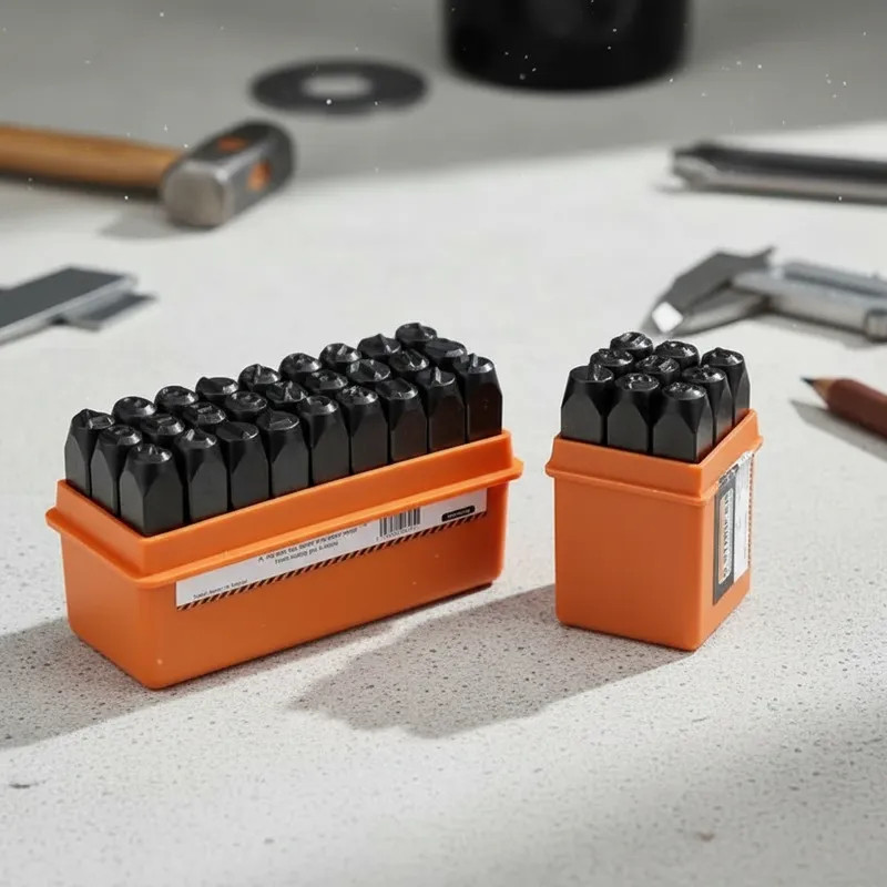 Kit Jogo Marcador Punção Alfanumérico 8mm 36 Números Letras Starfer Aço Gravação Ferro Madeira 🛠️🔡
