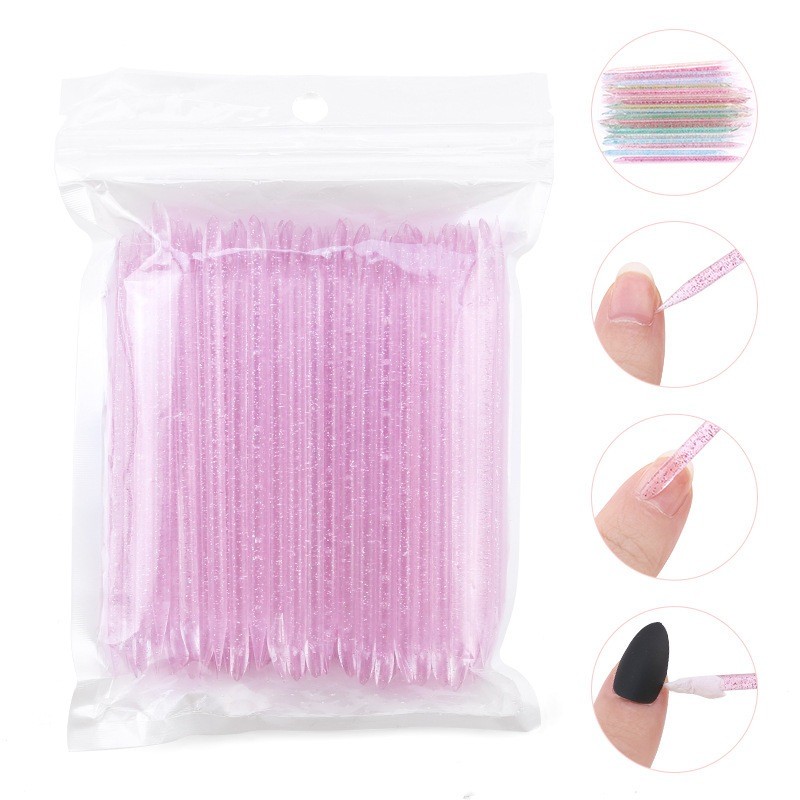 Kit 100/500 Unidades Palito Para Manicure Cutícula Unhas Decoradas