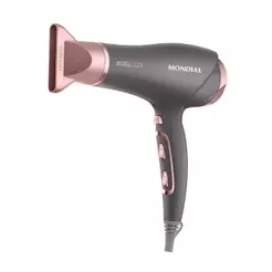 Secador de Cabelos Mondial Grafite e Rose 2000W SCN-11