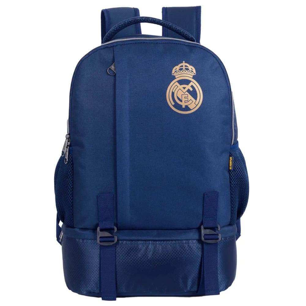 Mochila Real Madrid Xeryus Escudo Marinho/Dourado