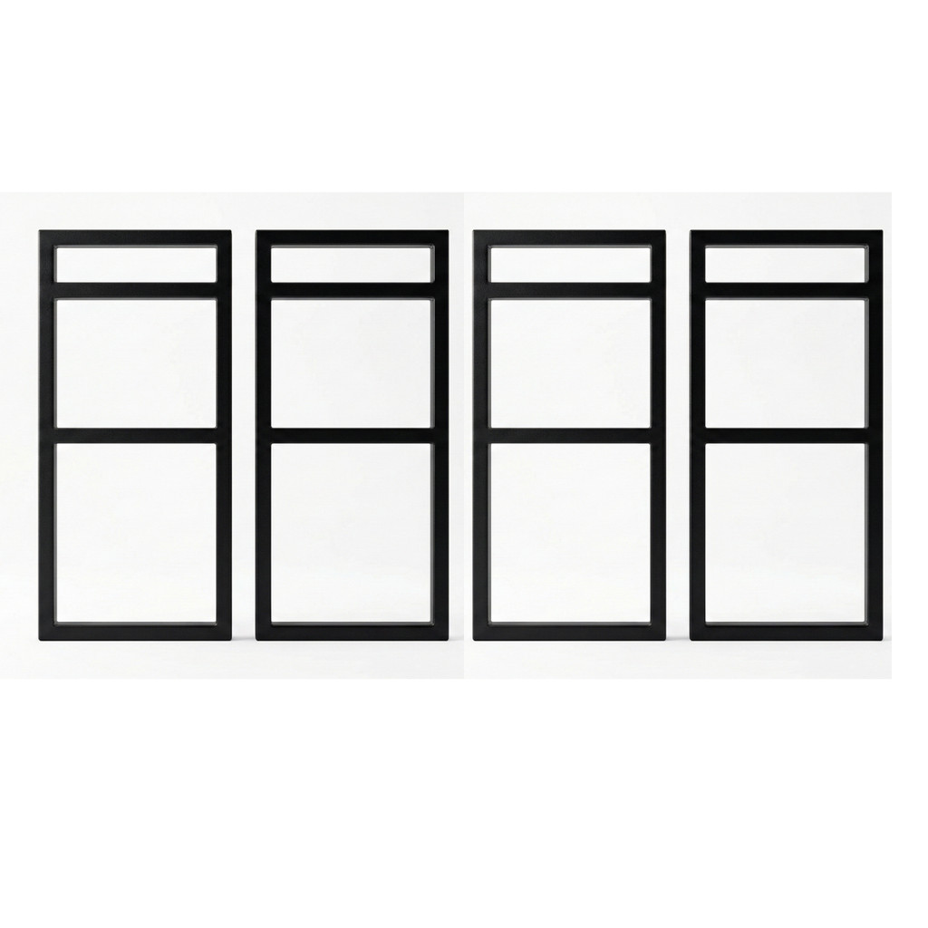 Kit 4 Suportes Para Prateleira Parede/Teto 70x30cm - Estilo Industrial