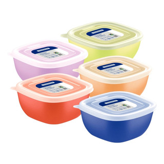 Kits Potes Tramontina: 5x300ml, 3x600ml, 3x2L ou 3x4L - Mixcolor