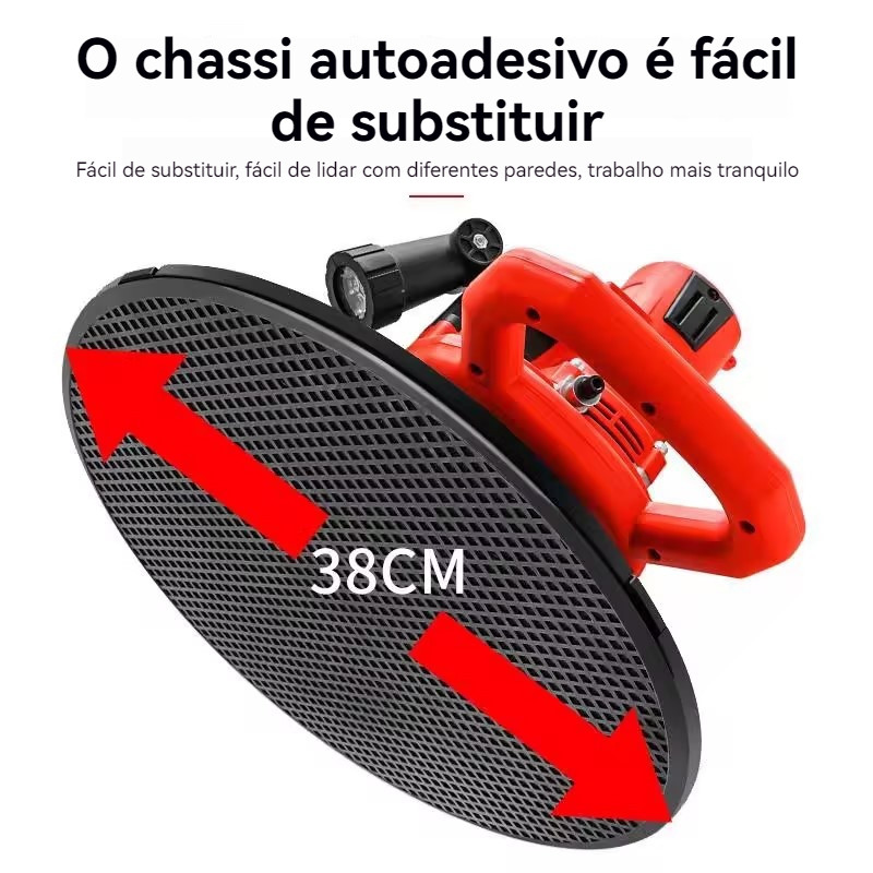 Disco De Plástico 380mm Desempenadeira Elétrica P/ Menegotti Cortg Vonder e outros