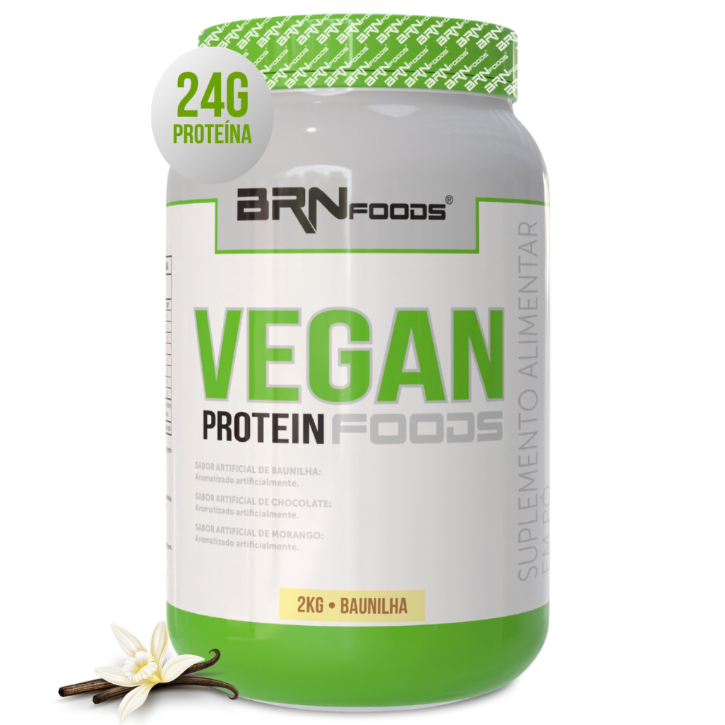 Vegan Protein Foods 2kg - Proteína Vegana - BRN Foods em Oferta na Shopee