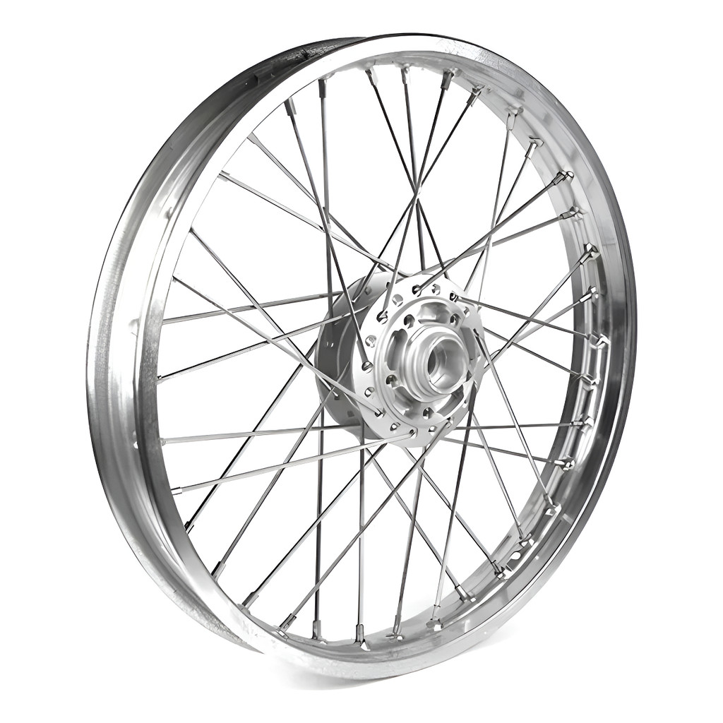 Roda Dianteira Titan 150 2004 Á 2015 Montada Alinhada Raio Inox Freio Disco