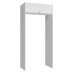 Porta-Geladeira 103 cm 1 Porta Basculante Branco Vik Madesa