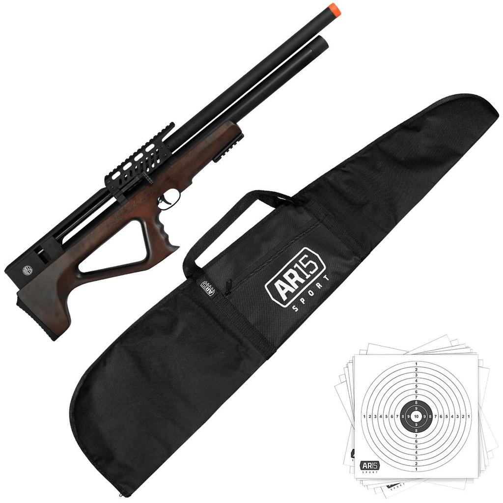 Carabina Pressao 6.35 PCP Bullpup R35 Rossi 250 BAR + Capa em Oferta na Shopee