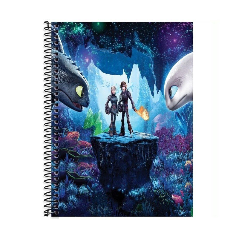 Caderno Treinar Dragão 1 Matéria 80Fls Capa Dura em Oferta na Shopee