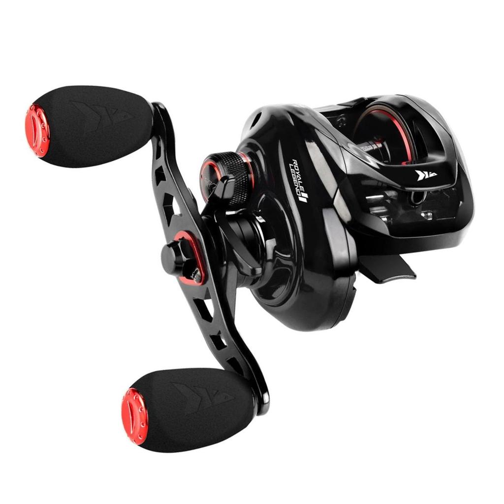 Carretilha de Pesca Royale Legend II Black 6 Rolamentos - KastKing