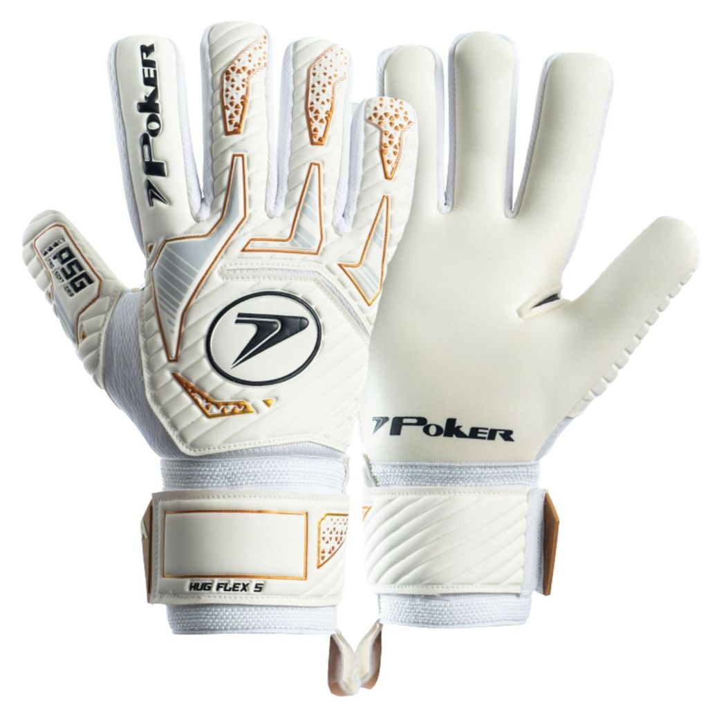 Luva Goleiro Campo Poker Hug Flex 5 Profissional