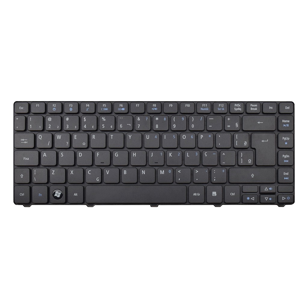 Teclado para Notebook Acer Aspire E1-471-6404 | Preto ABNT2 - F3 Bluetooth em Oferta na Shopee