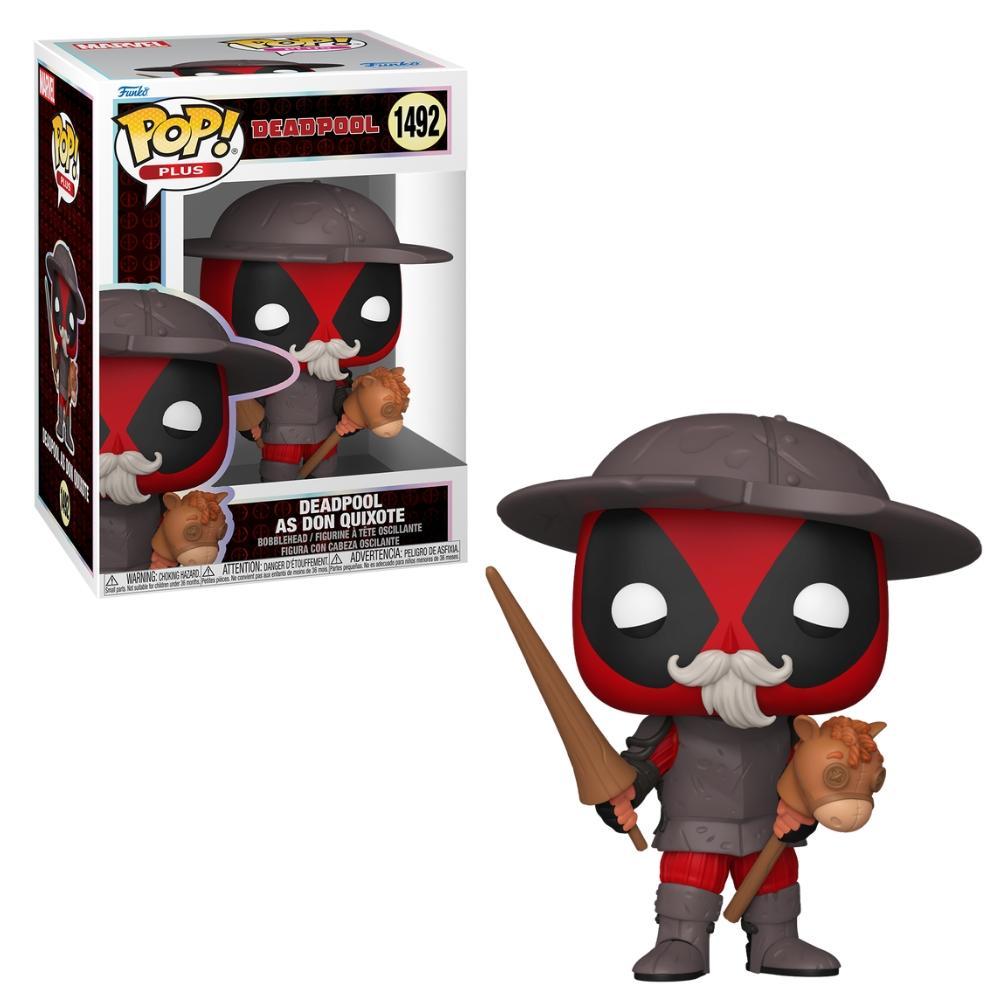 Boneco Funko Pop! Deadpool Literaruta Clássica - Don Quixote em Oferta na Shopee