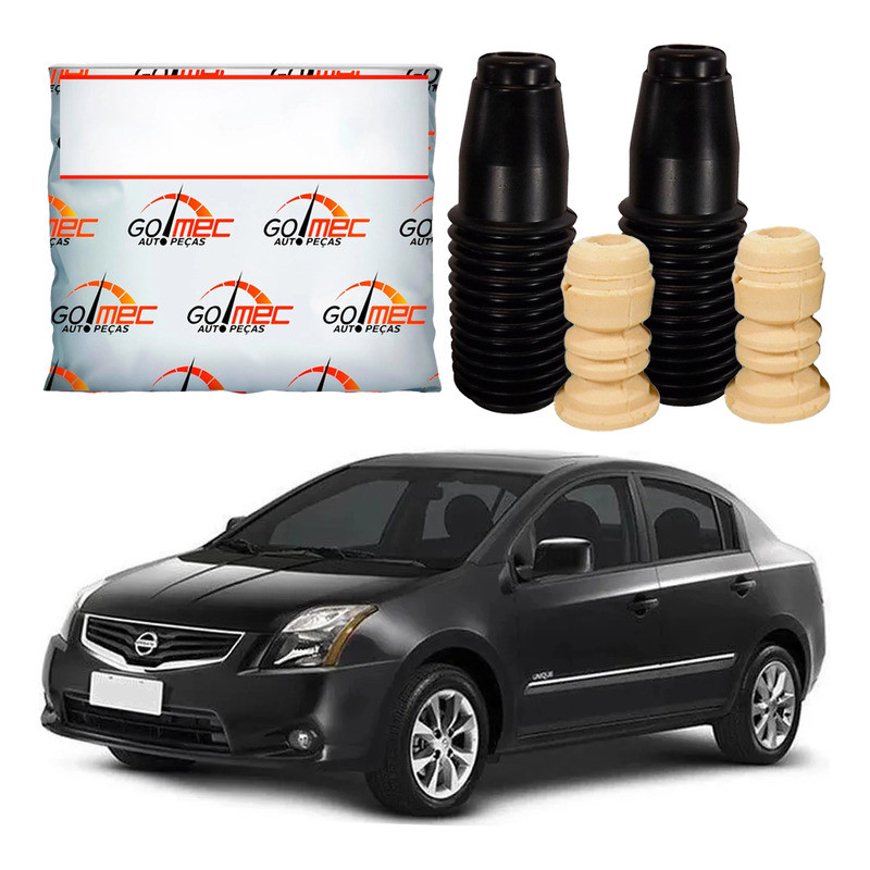 Kit Batente Amortecedor Dianteiro Sentra 2.0 2009 A 2013