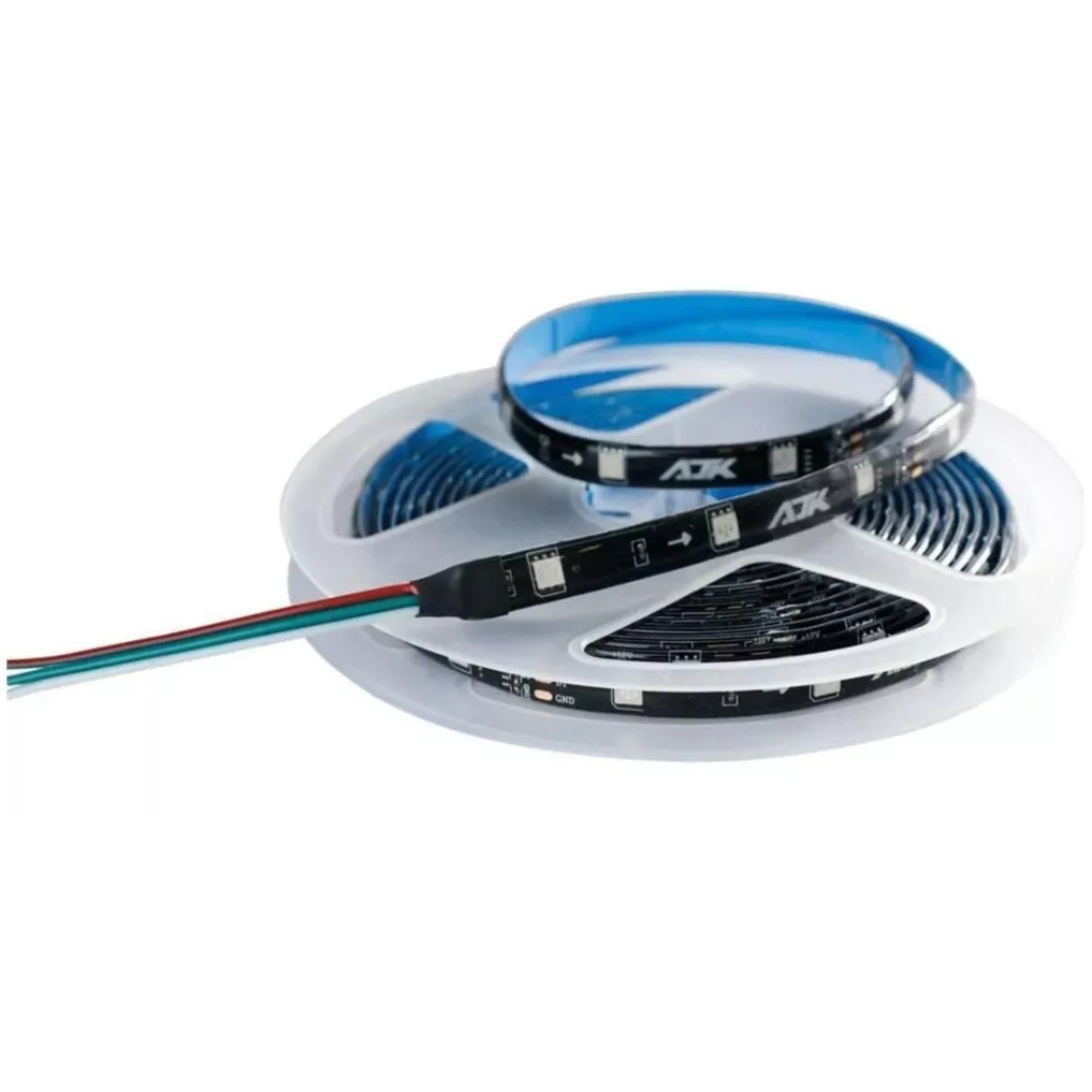 ROLO FITA  LED 2,5  RGB AJK em Oferta na Shopee