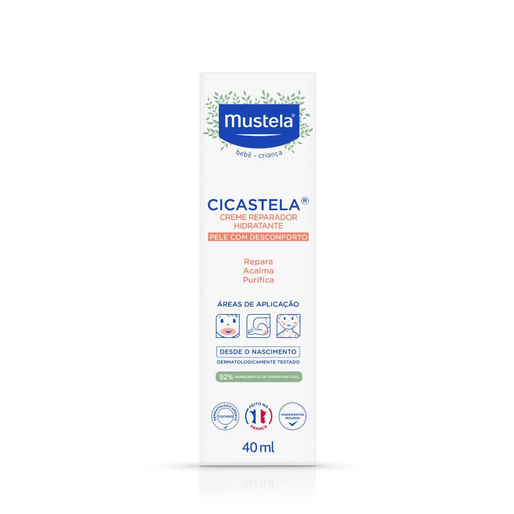 Creme Reparador Mustela Cicastela 40ml em Oferta na Shopee