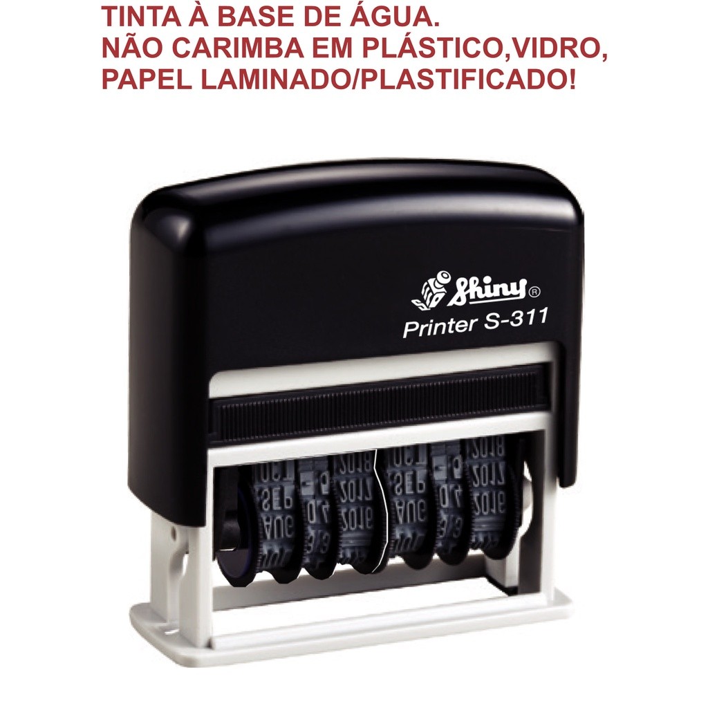 Carimbo Mini Datador Duplo - Mod. S-311