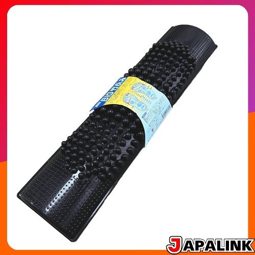 [Fabricado no Japão] Massageador de pés grande em bambu preto, tapete de bambu verde para pisar, pressão em pontos espe