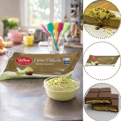 10 RECHEIO ARTESANAL CREME PISTACHE 1,01KG VABENE (CHOCO)