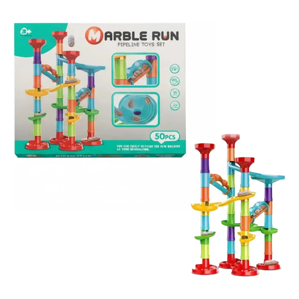 Brinquedo Decircuito De Bolinhas De Gude Infantil Educativo