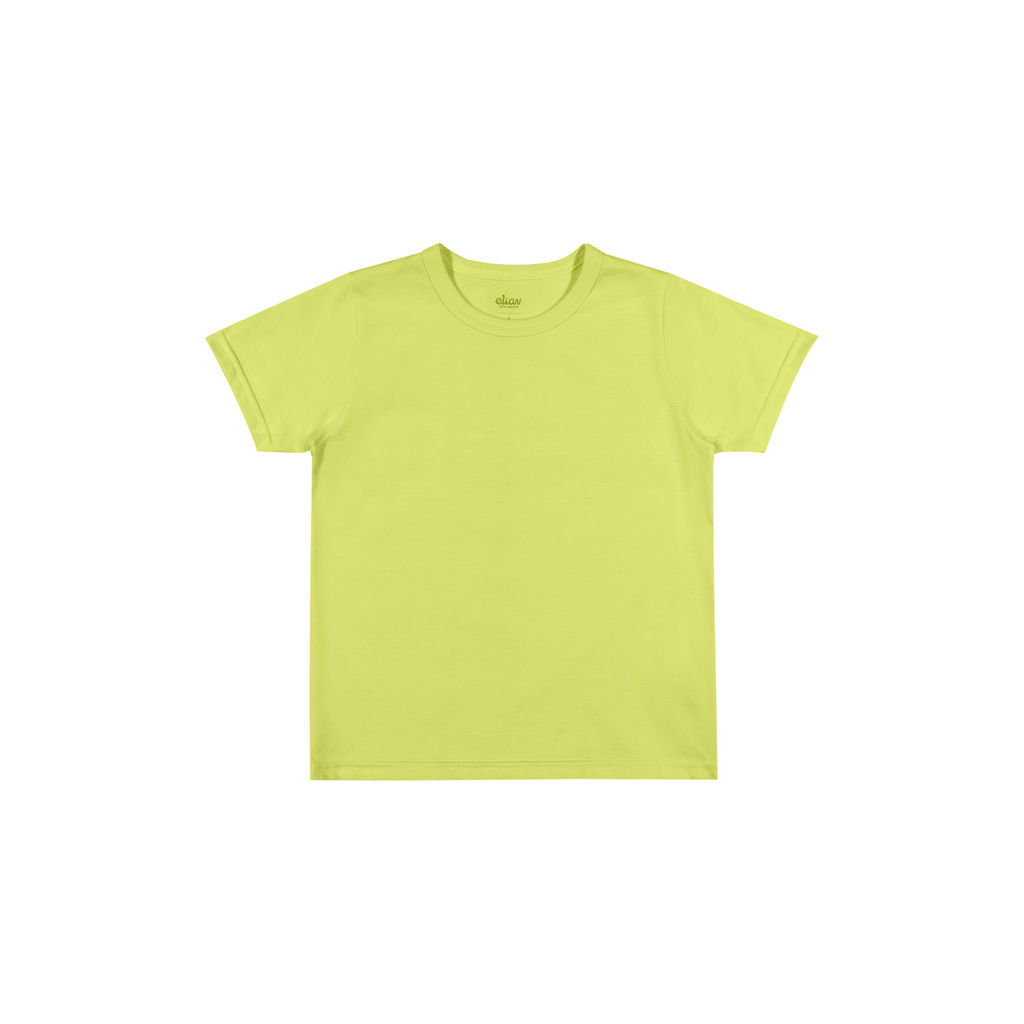 Camiseta Infantil Menino Básica Elian Verde em Oferta na Shopee