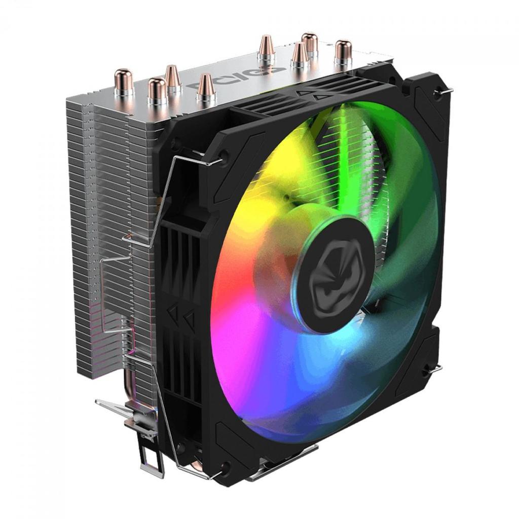 Cooler Para Processador PCYES Tundra 120 Black Vulcan, Rainbow, 120mm, Intel-AMD, Preto, ACTBKA120 · foto 2