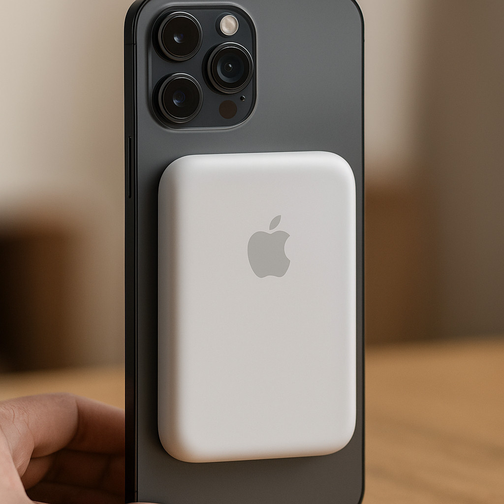 Power Bank 10000mAh para iPhone: Turbo MagSafe, Portátil e Potente em Oferta na Shopee