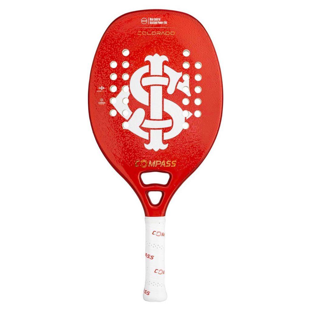 Raquete Beach Tennis Compass Inter Colorado Vermelha