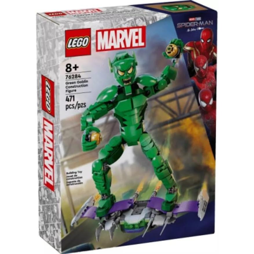Lego Marvel Figura Duende Verde 76284 Super Heroes 471 Peças