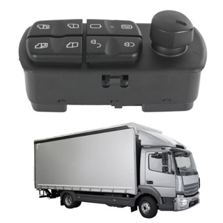Botão Interruptor Comando Vidro Elétrico Mercedes Atego Axor Completo (MOTORISTA) em Oferta na Shopee