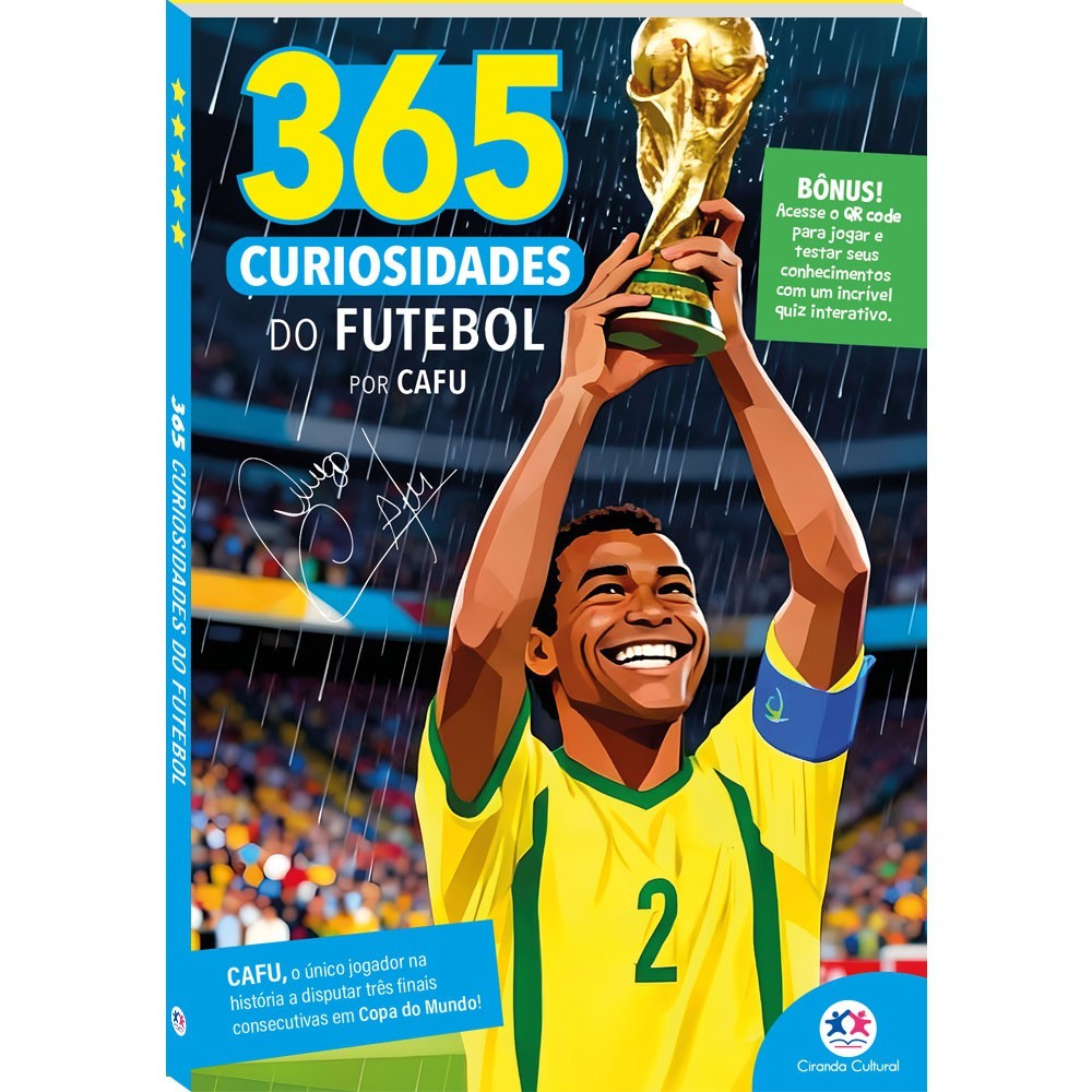 Livro 365 curiosidades do futebol