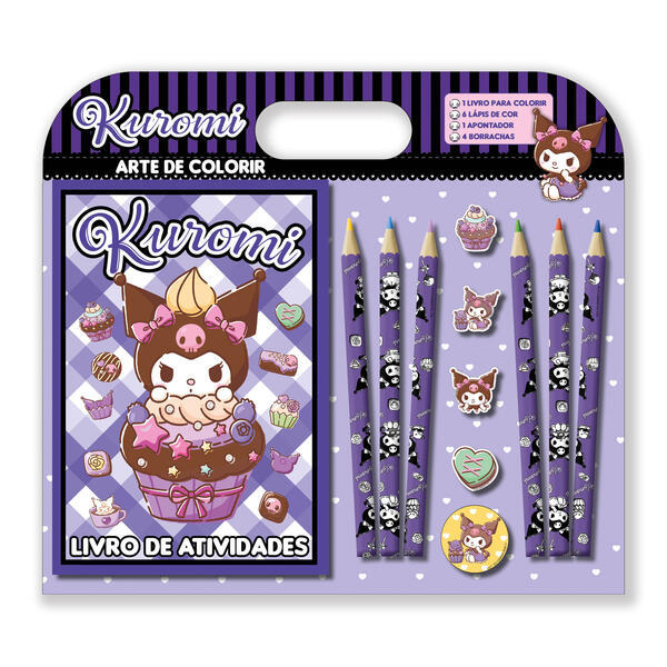Kuromi Arte de Colorir em Oferta na Shopee