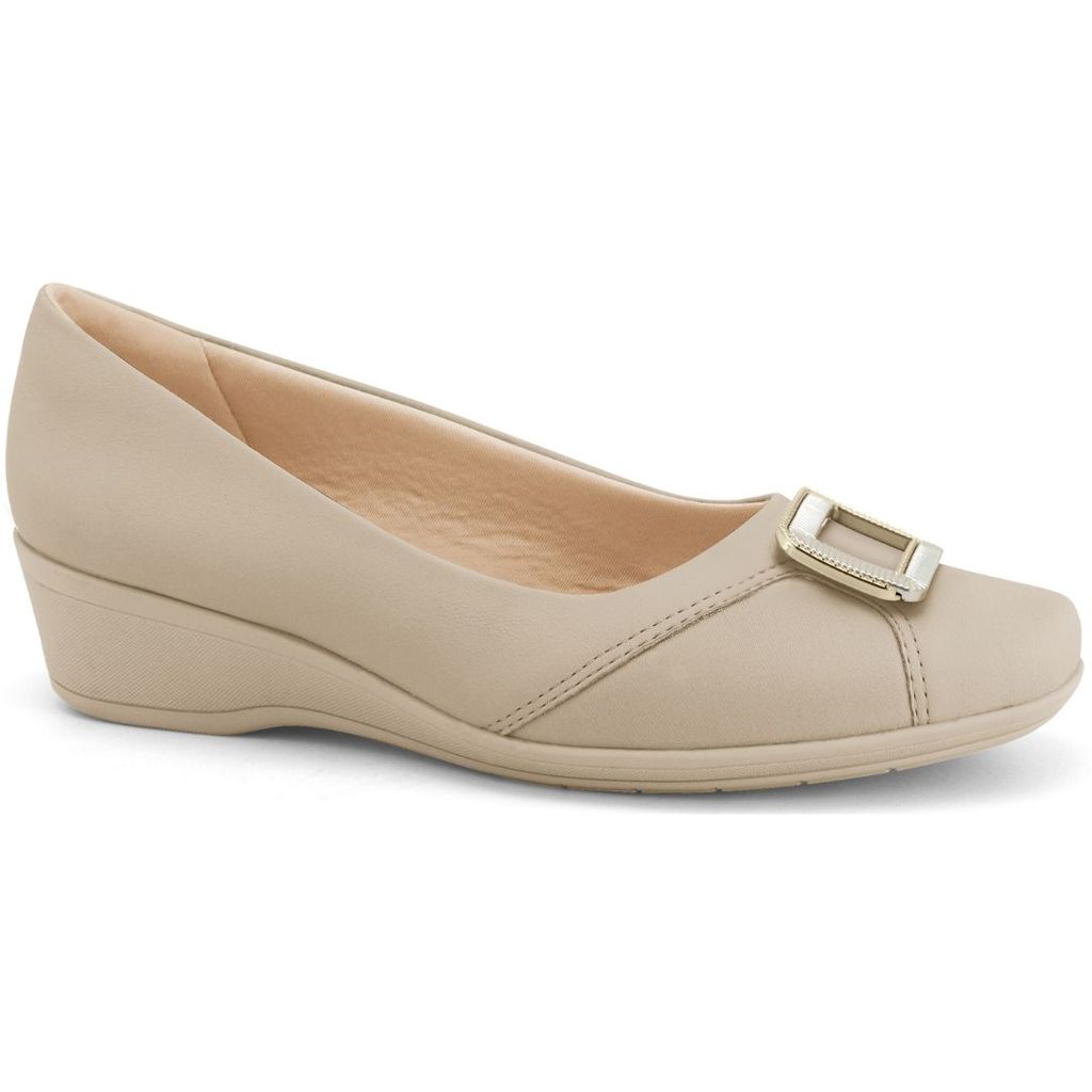 Sapato Feminino Anabela Leve Confortável e Elegante Comfortflex 2694303
