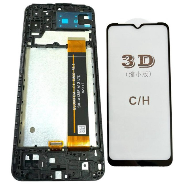 Tela Frontal Display C/aro A13 4G A135 Original Premium + Pel 3D Envio Rapido em Oferta na Shopee