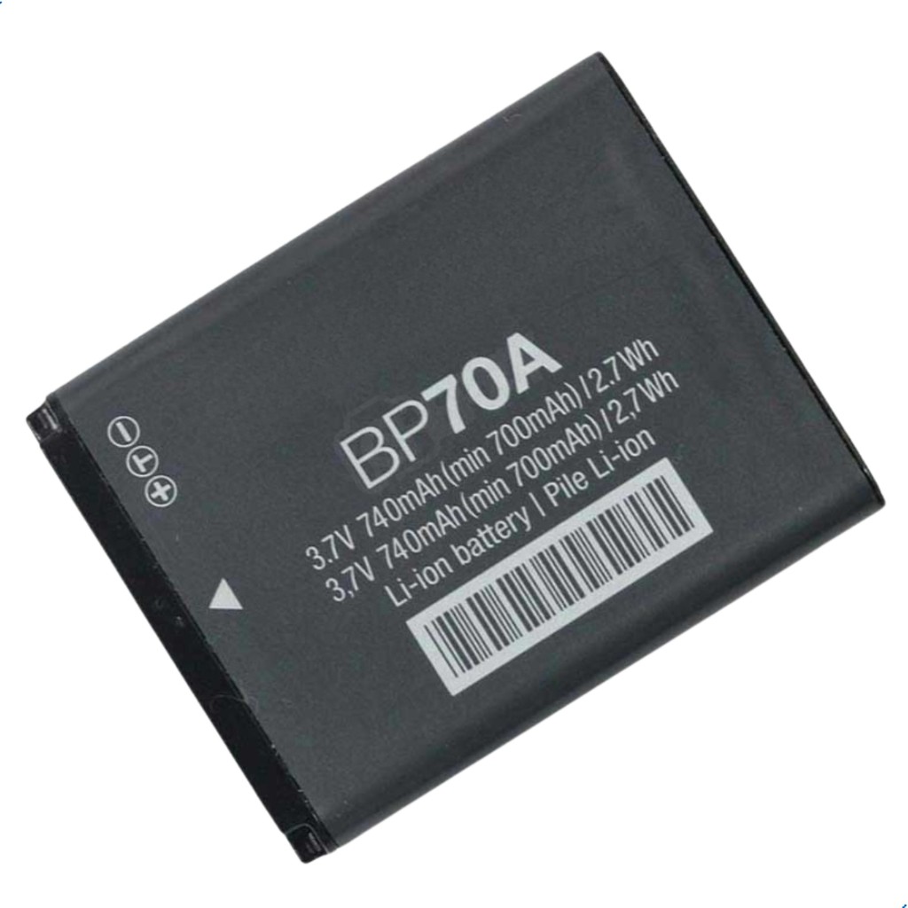Bateria BP70A 740mAh Compatível Câmeras Samsung St150f St66 St70 St95 Es74 SL630