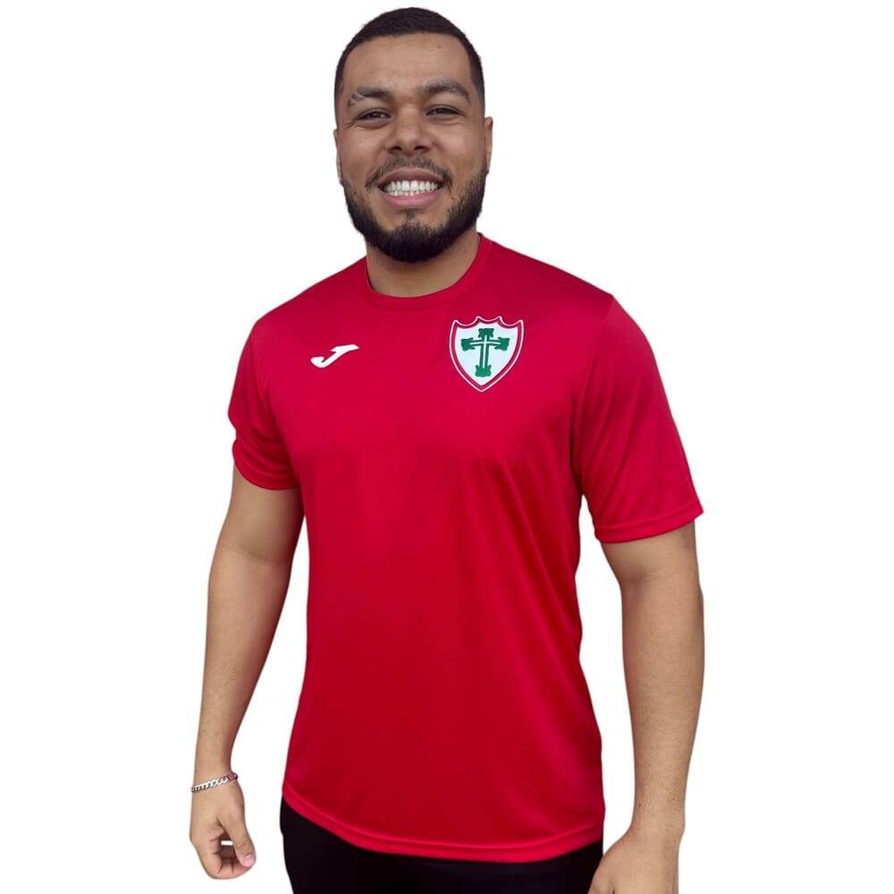 Camisa Portuguesa Joma Combi Vermelha em Oferta na Shopee