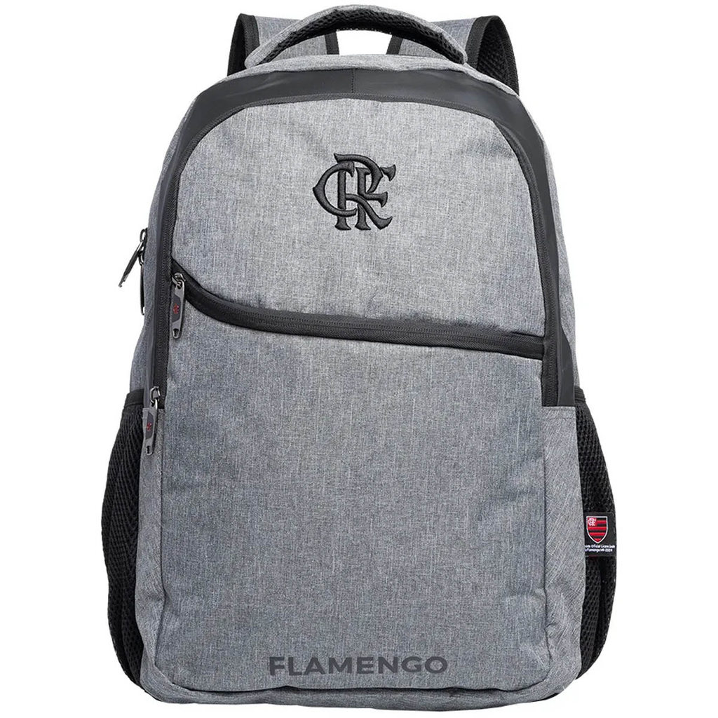 Mochila Xeryus B20 Esportiva Flamengo Unissex Cinza