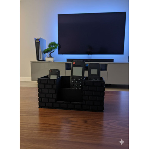 Suporte Para Controle Universal, Ar Condicionado Televisão Preto