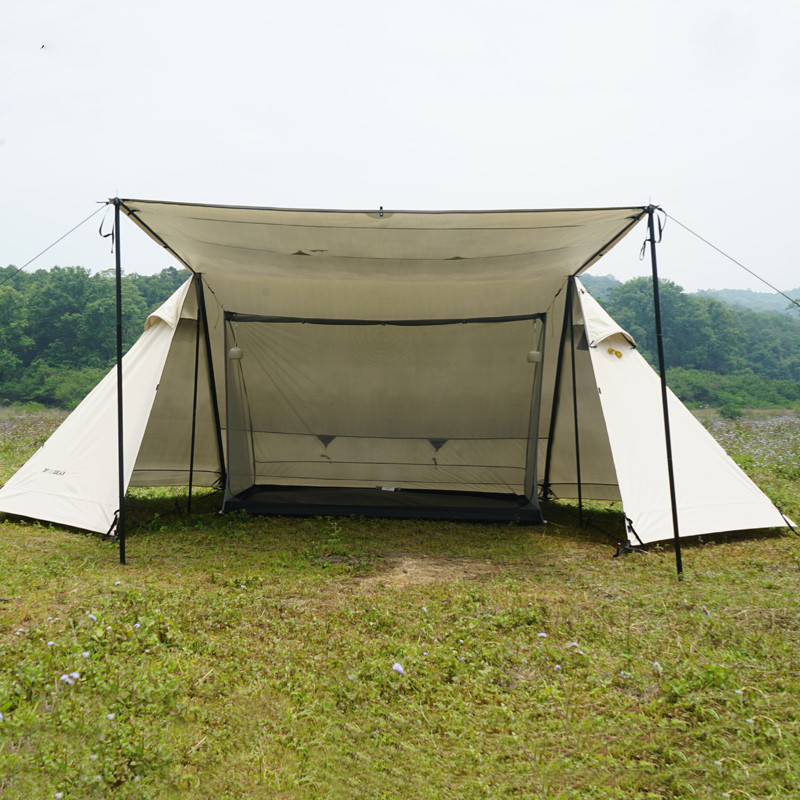 Sanfeng fora do céu cortina tenda montanha azul plusM ao ar livre um quarto um salão de grandes dimensões uma torre acam
