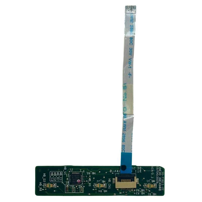 Placa Filha LED com Cabo Flat Notebook Itautec W7410 W7415