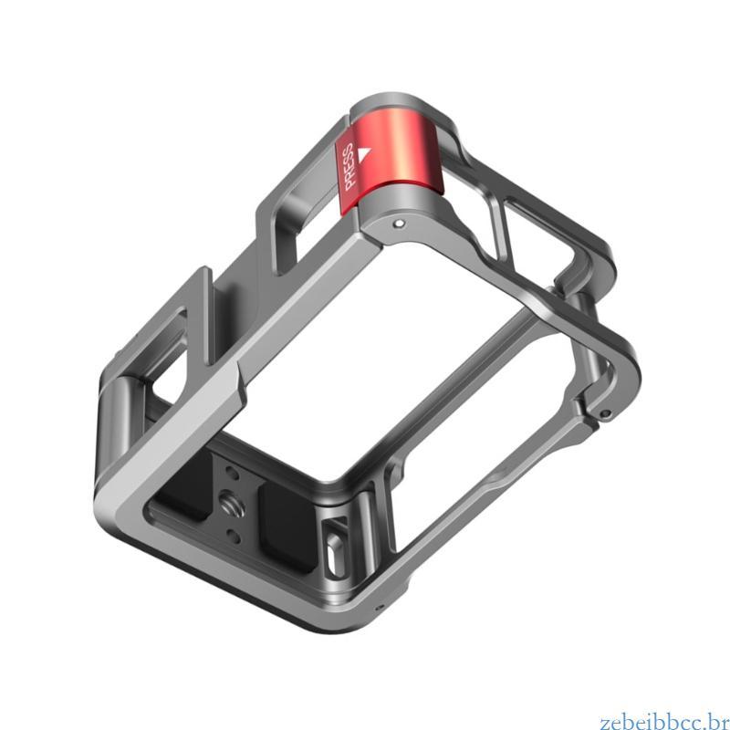 zebeibbcbr Equipamento Vídeo Gaiola Câmera Alumínio Para Ação 5Pro Montagens Acessórios