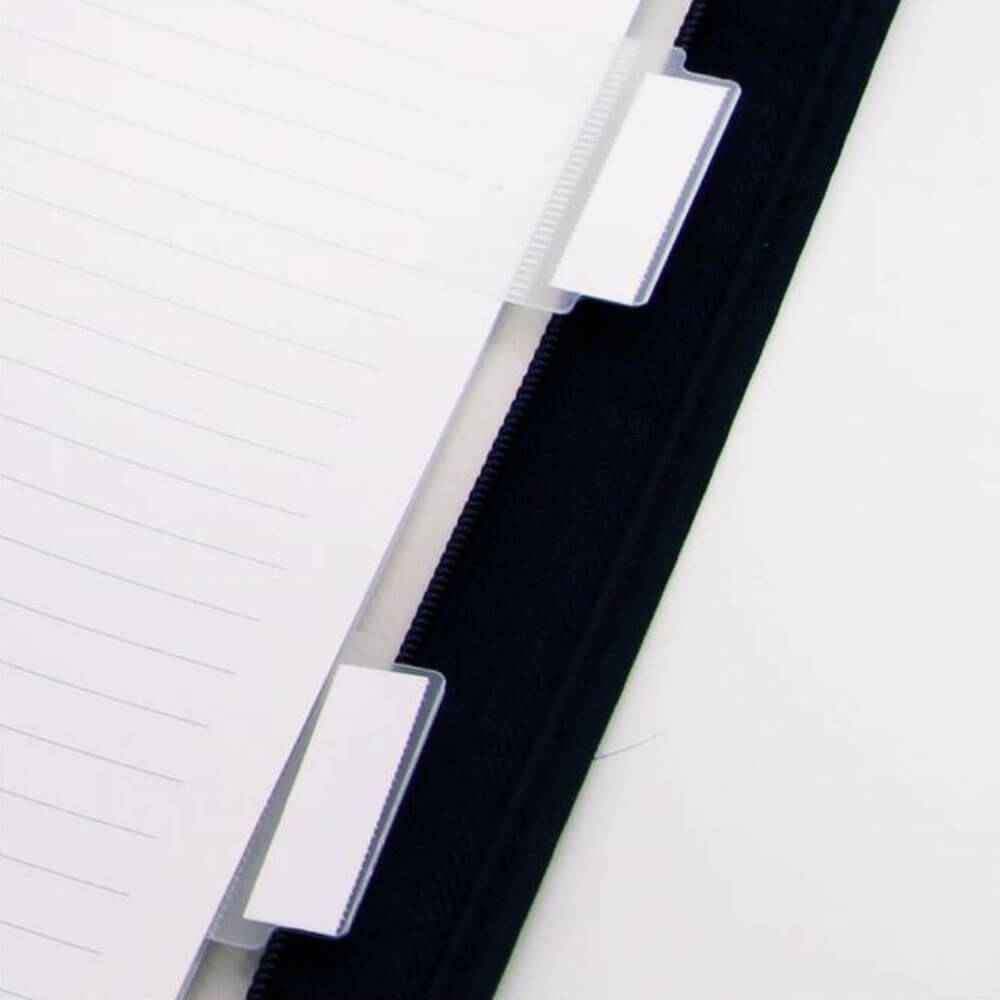 Divisória Plástica Autoadesiva Cristal p/ Organizar Caderno, Fichário, Agenda, Pasta Multi Visor YES em Oferta na Shopee