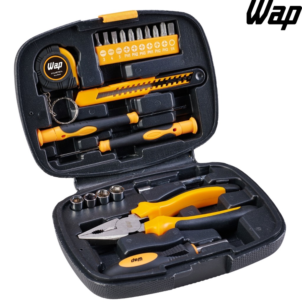 Kit de Ferramentas com 21 peças WAP MKF21