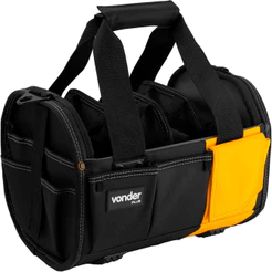 Bolsa para Ferramentas Profissional Lona Reforçada 50 Bolsos Divisórias Removíveis BL212 Vonder